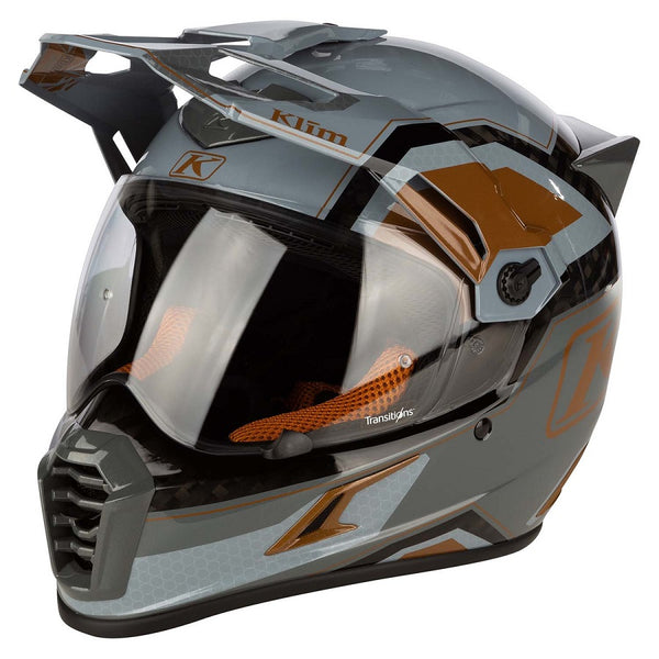 bronze motorcycle helmet BILTWELL LANE SPLITTER mode versatility 6D ATR-2 Helmet - Bronze