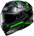 Shoei GT-Air II Aperture Black/Gray/Green Helmet