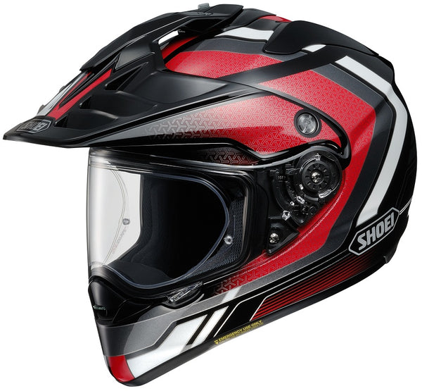 Shoei Hornet X2 Sovereign Black/Red/White Helmet