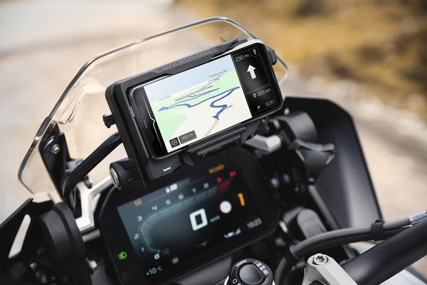Porta Cellulare Moto Bmw Staffa Navigazione BMW R1250GS ADV - Supporto Telefono Con Ricarica Wireless Per Moto Supporto Telefono Bmw Gs - Foto 11