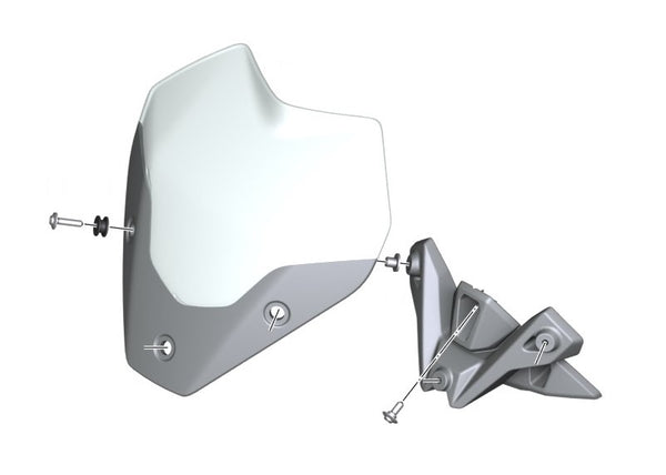 Bmw s1000r windshield hotsell