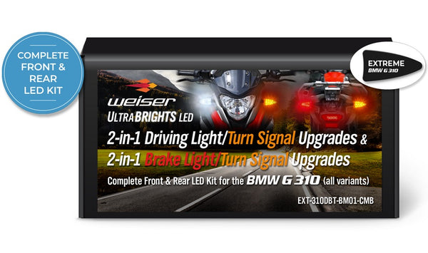 Weiser G310 Series 2-in-1 Extreme LED Brake Light/Turn Signal/Driving Light Insert Kit
