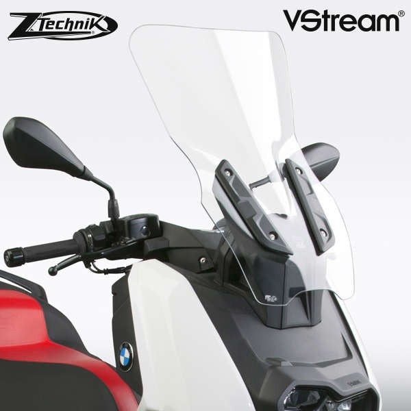 ZTECHNIK Windshield VStream Für BMW R 1150 RT 2001-2004 – 43x55 Cm, Lexan Polycarbonat, Mit ABE