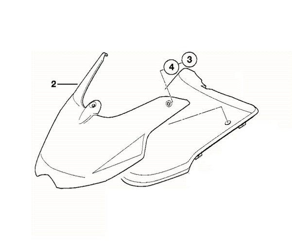 BMW G650GS|F650GS Front Fender Extension