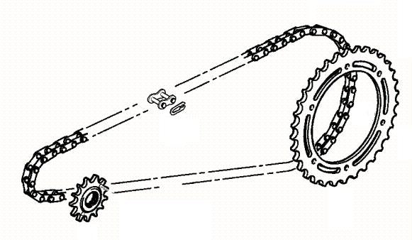 BMW G450X Rear Sprocket