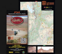 Butler Backcountry Discovery Route Motorcycle Map