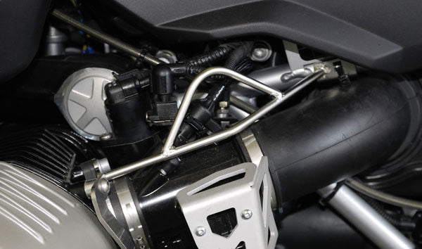 Touratech R1200GS ADV HP2 Enduro Fuel Line Guards Sierra BMW