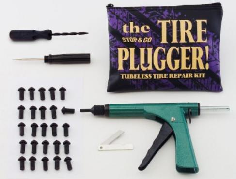 KIT DE REPARATION DE PNEU TUBELESS - STOP & GO - TIRE PLUGGER REPAIR KIT /  STANDARD - 1075 - Biker's Store