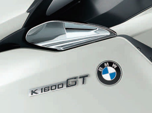 BMW K1600GT Chrome Wind Deflectors