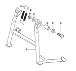 BMW G650GS|F650GS Centerstand Kit