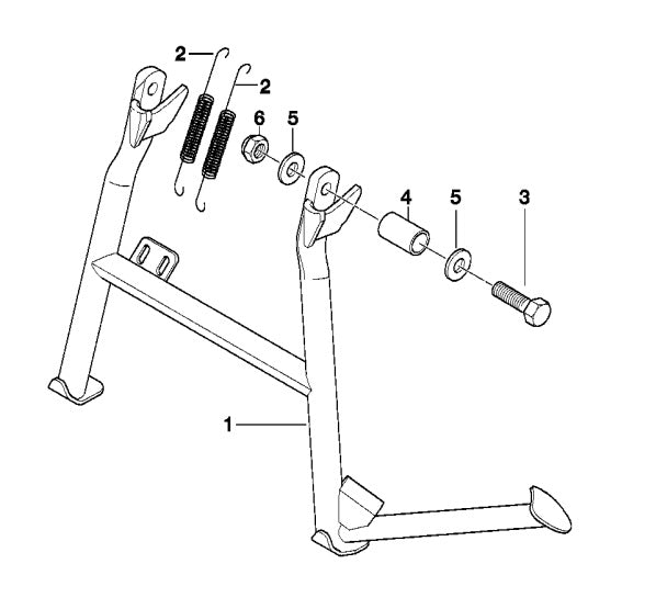 BMW G650GS|F650GS Centerstand Kit